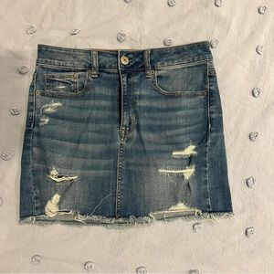 American Eagle Stretch Denim Skirt